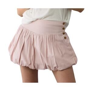 New American Eagle Womens Size 0 Cotton Blend Side Button Mini Bubble Skort